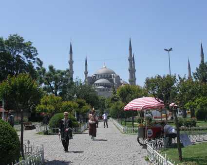 La basilique Sainte Sophie à Istanbul en Turquie
