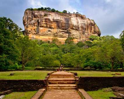 Le rocher du Lion à Sigiriya