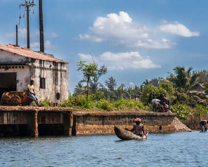 Les ambiances sur le Canal des Pangalanes à Madagascar