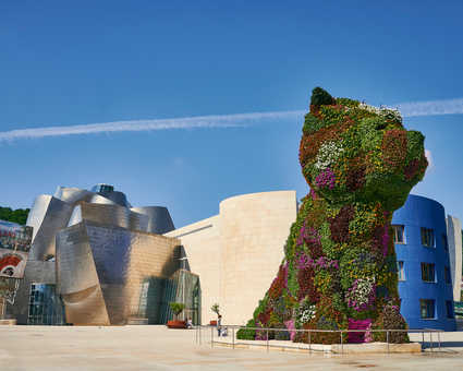 Musée Guggenheim à Bilbao dans le pays basque espagnol
