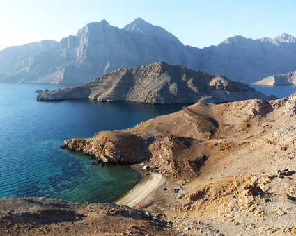 Plage de Karakir, Musandam, Oman