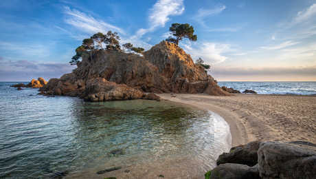 Cala Cap Roig, Costa Brava, Catalonia, Espagne