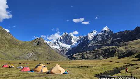 Campement à mitucocha - Trek Huayhuash