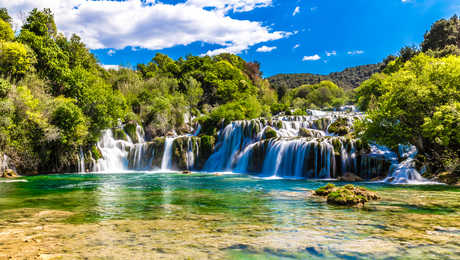 cascade au Parc National de Krka