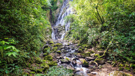 cascades appelées Chorro Macho dans la vallée d'Anton au Panama