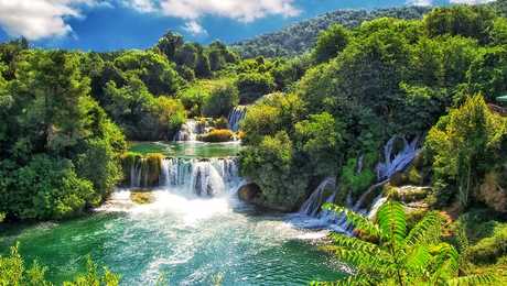 Croatie le parc national de Krka