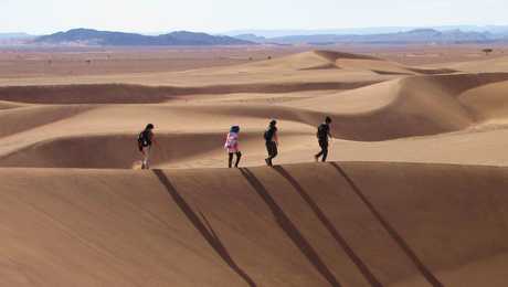 Dunes de Foum Tizza, Maroc