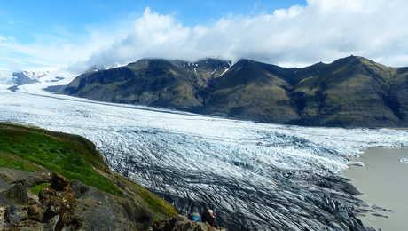 Glacier l'été en Islande