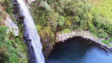 grand bassin sur l'île de la Réunion