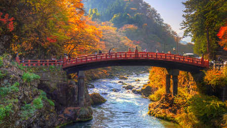 Le célèbre pont à Nikko