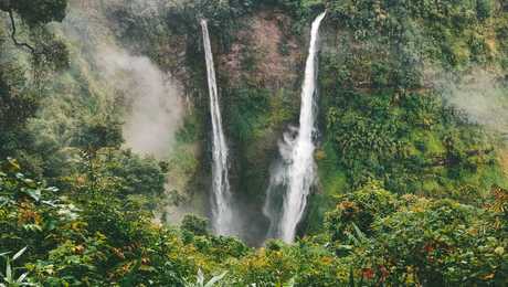 Les chutes de Tad Fane à Bolovens