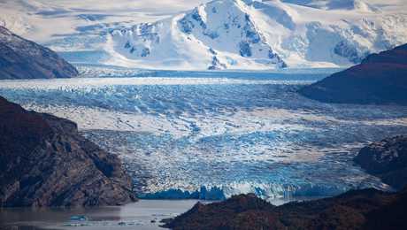 L'imposant glacier Grey, dans le Parc ational Torres del Paine, en Patagonie chilienne