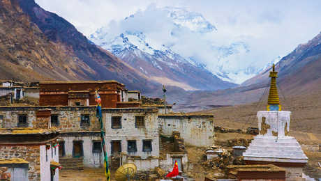 Monastère Rongbuk, Tibet