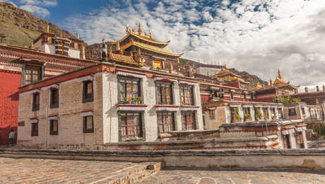 Monastère Tashilhunpo, Shigatse, Tibet