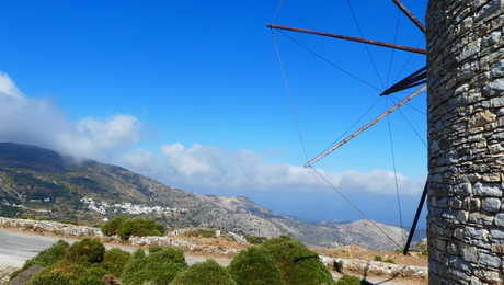 Naxos, les moulins à vent