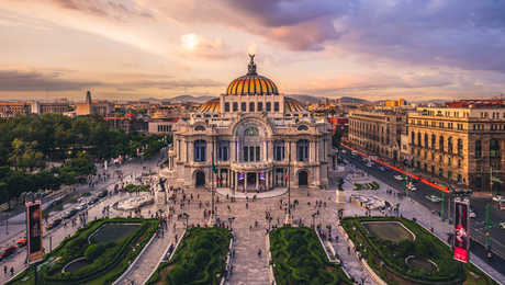 palace des Beaux Arts à Mexico City au Mexique