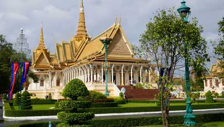 Palais Royal Phnom Penh au Cambodge