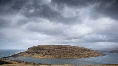 Paysage dans les îles Féroé