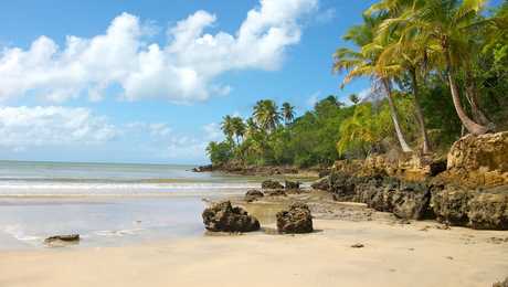 Plage de Boipeba au Brésil