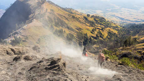 Randonnée au Mont Rinjani, Lombok