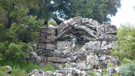 Ruines en Sardaigne en italie