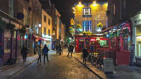 Temple bar, pub irlandais à Dublin