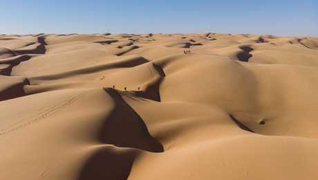 Trek dans le désert du Sahara en Mauritanie
