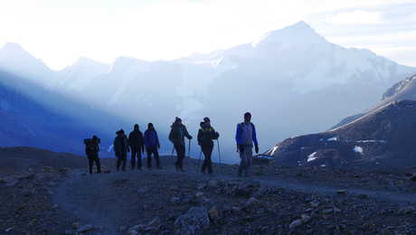 Trekking dans la région des Annapurnas