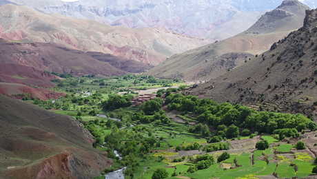 Vallée de la Tessaoute, Maroc