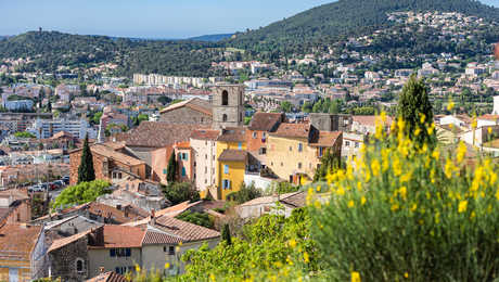 Vieille ville de Hyères en Provence