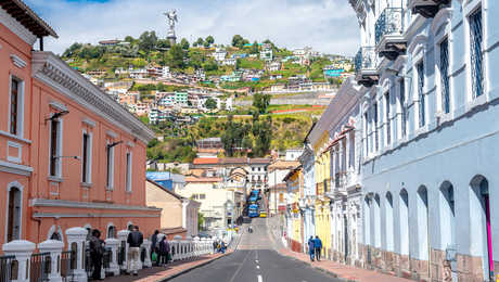 Vieux Quito en Equateur