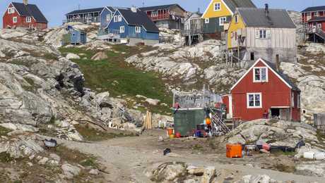 village de Tasiilaq au Groenland