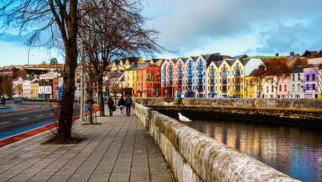 Ville de Cork en Irlande