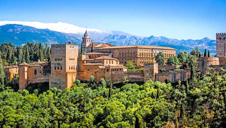 Ville de Grenade en Espagne