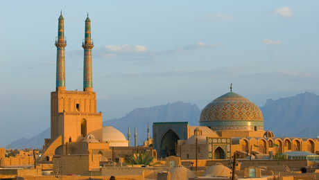 Ville de Yazd en Iran