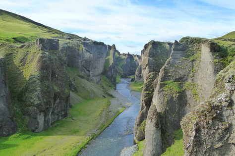 Fjadrargljufur Canyon d'Islande