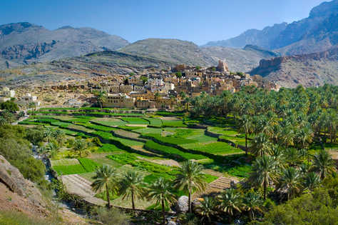 Village et palmeraie de Bilad Sayt, Oman