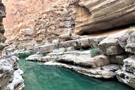 Wadi émeraude, Oman