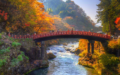 Le célèbre pont à Nikko