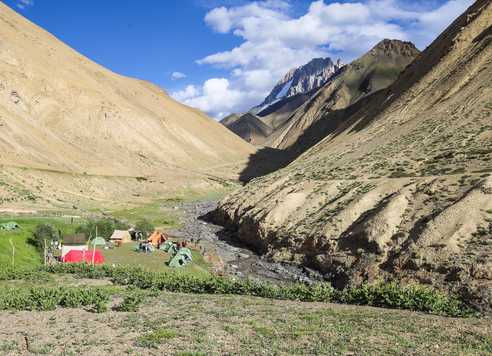 Campement en Inde Himalayenne