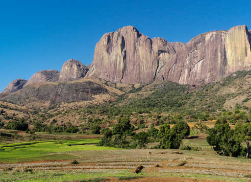 Vallée du Tsaranoro à Madagascar