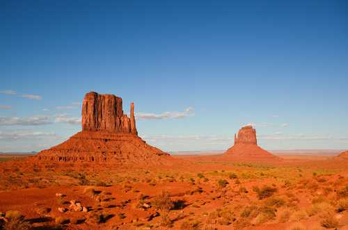 Monument valley, ouest américain