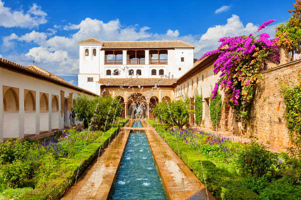Alhambra + Albaicín  en Andalousie Espagne