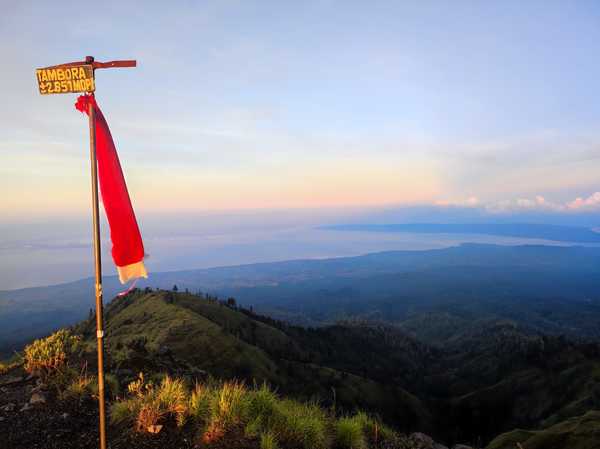 ascension du Volcan Tambora