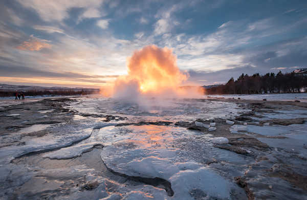 Cercle d'or Strokkur Geyser