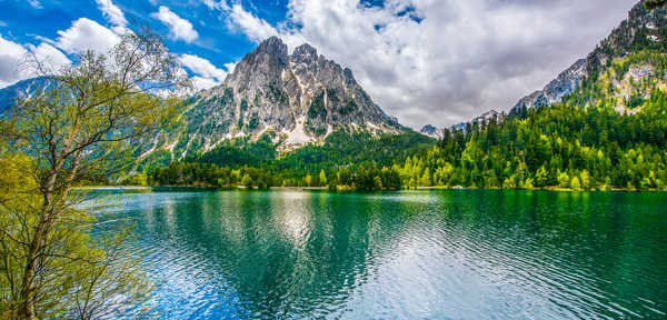 Espagne, parc d'Aigues Tortes, lac des Encantats