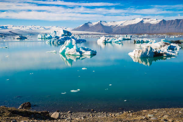 Glacier de Jökulsárlón Islande