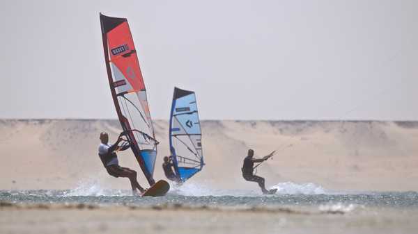 windsurf et kitesurf au Ion club Dakhla Lagoon