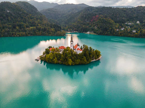 Lac de Bled en Slovénie