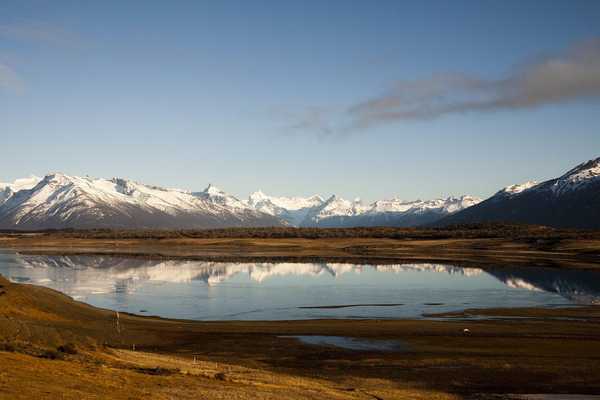 Laguna Nimez Calafate Patagonie Argentine